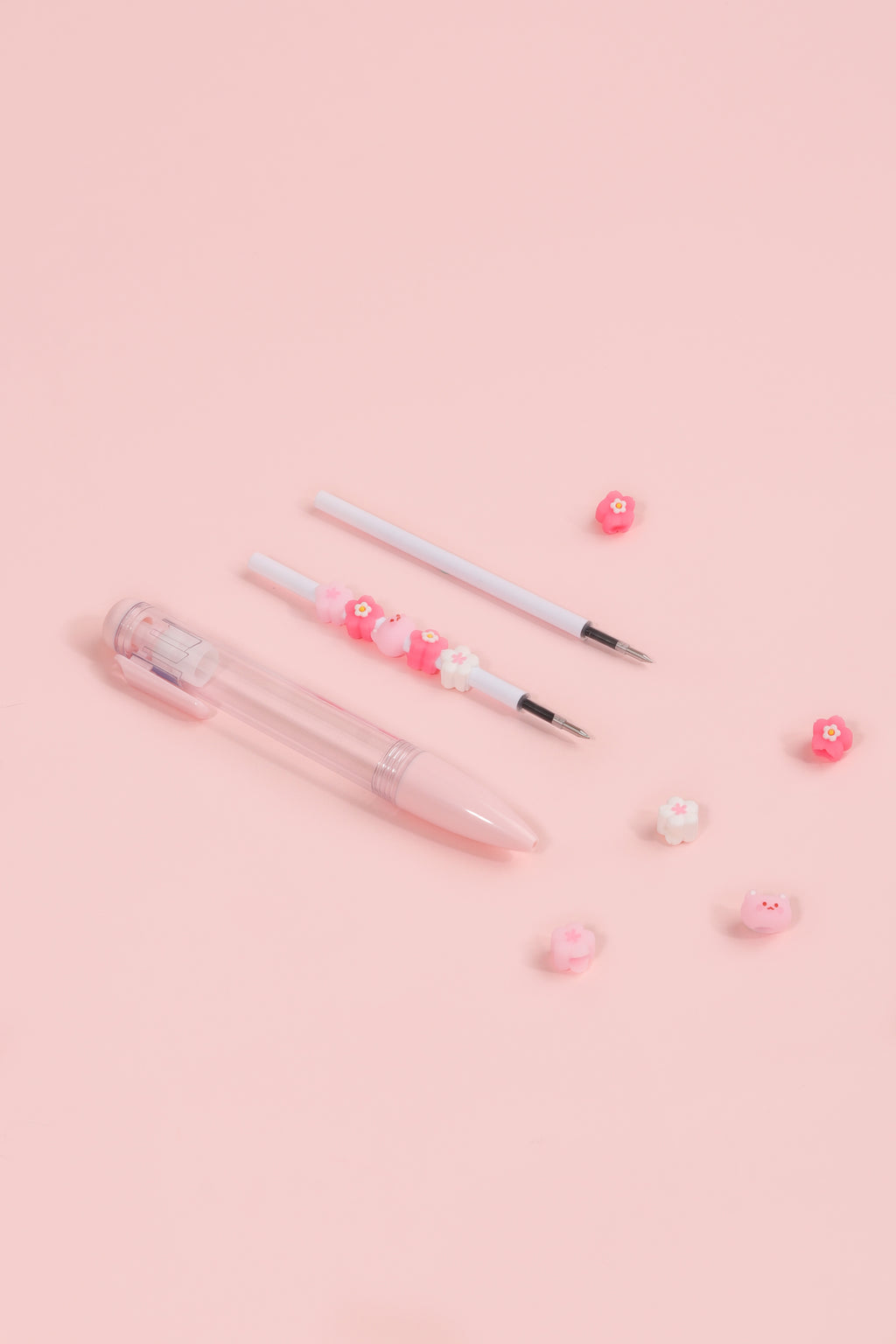 Sakura Cat String Pen - Black Ink