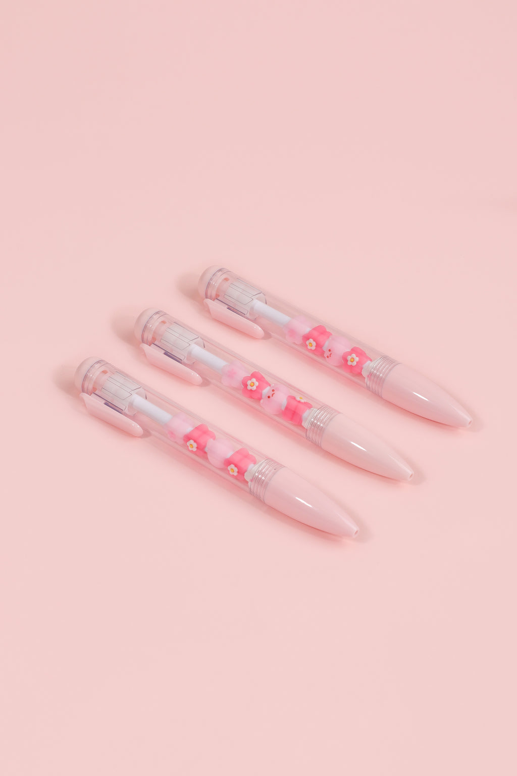 Sakura Cat String Pen - Black Ink