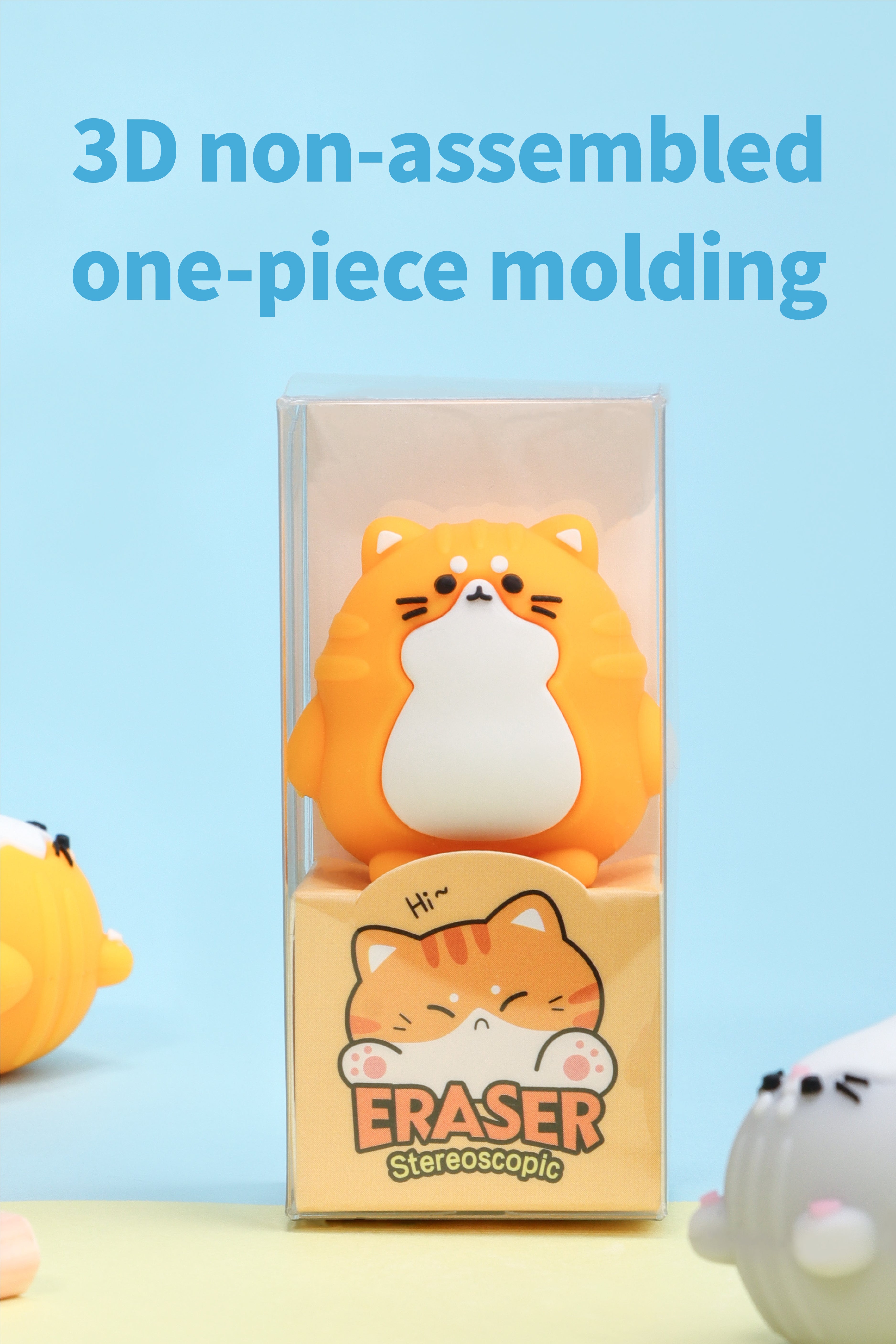 Fat Cat 3D Eraser