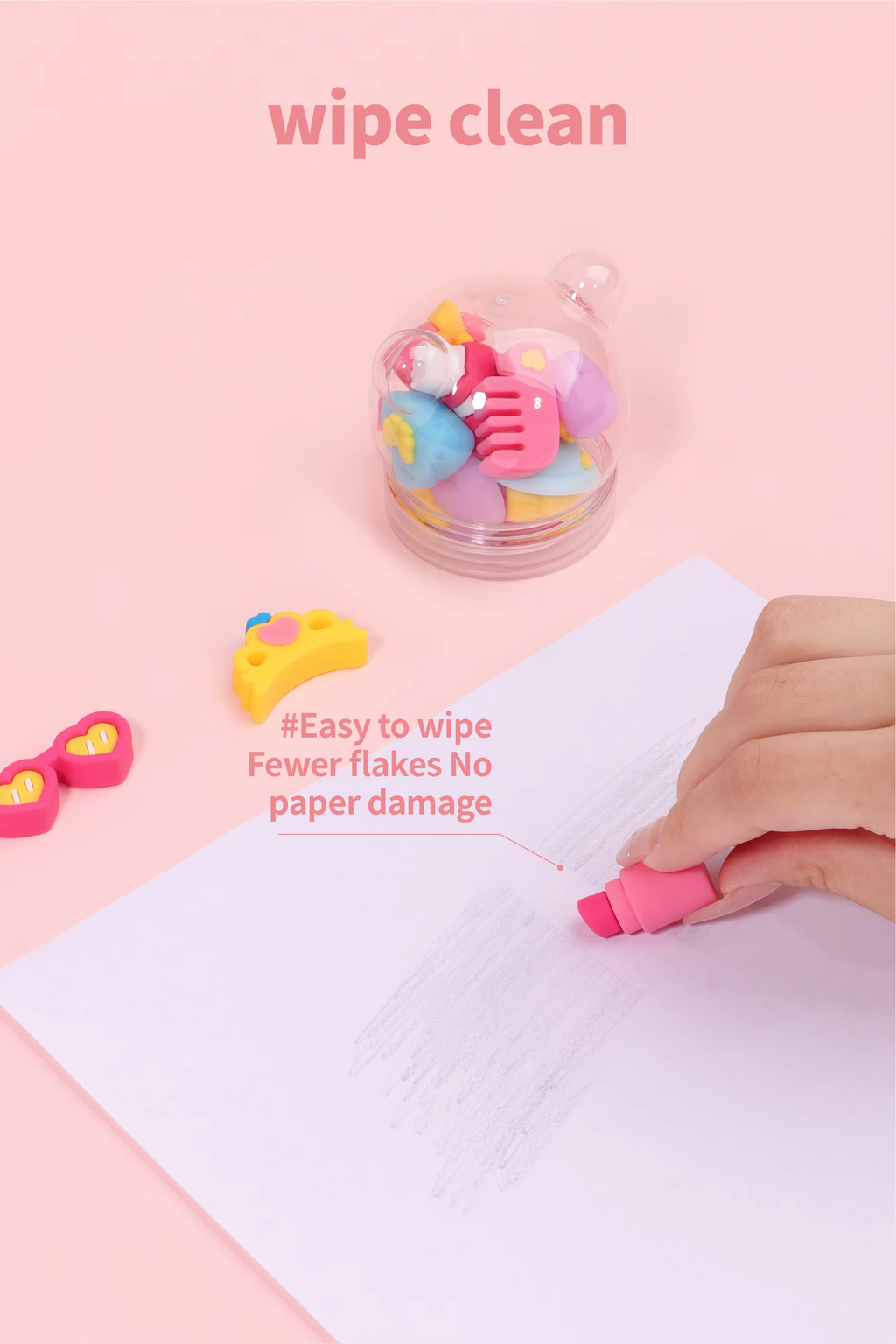 Princess Diary Barrel Eraser