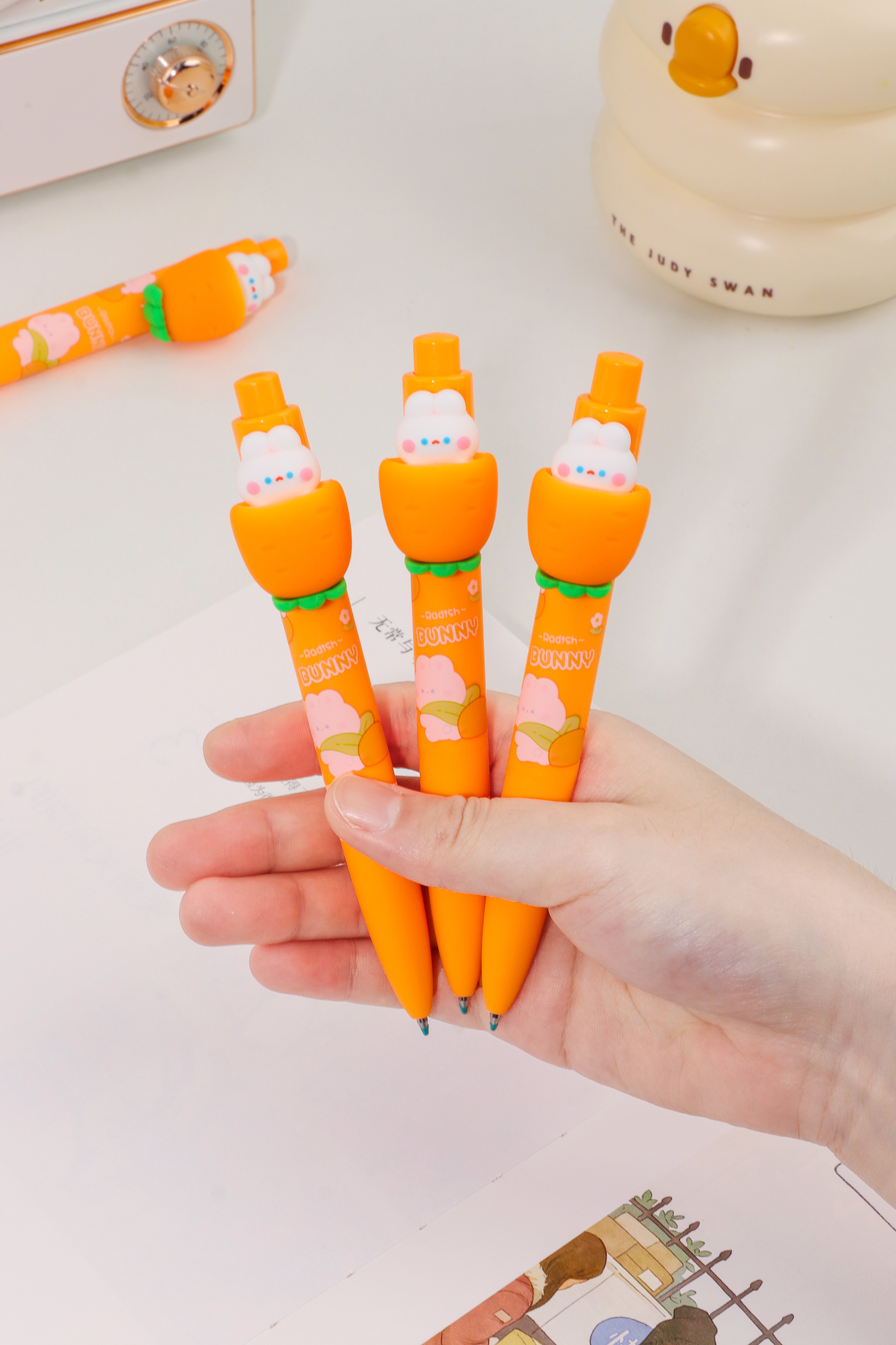 Carrot Bunny Surprise Pen