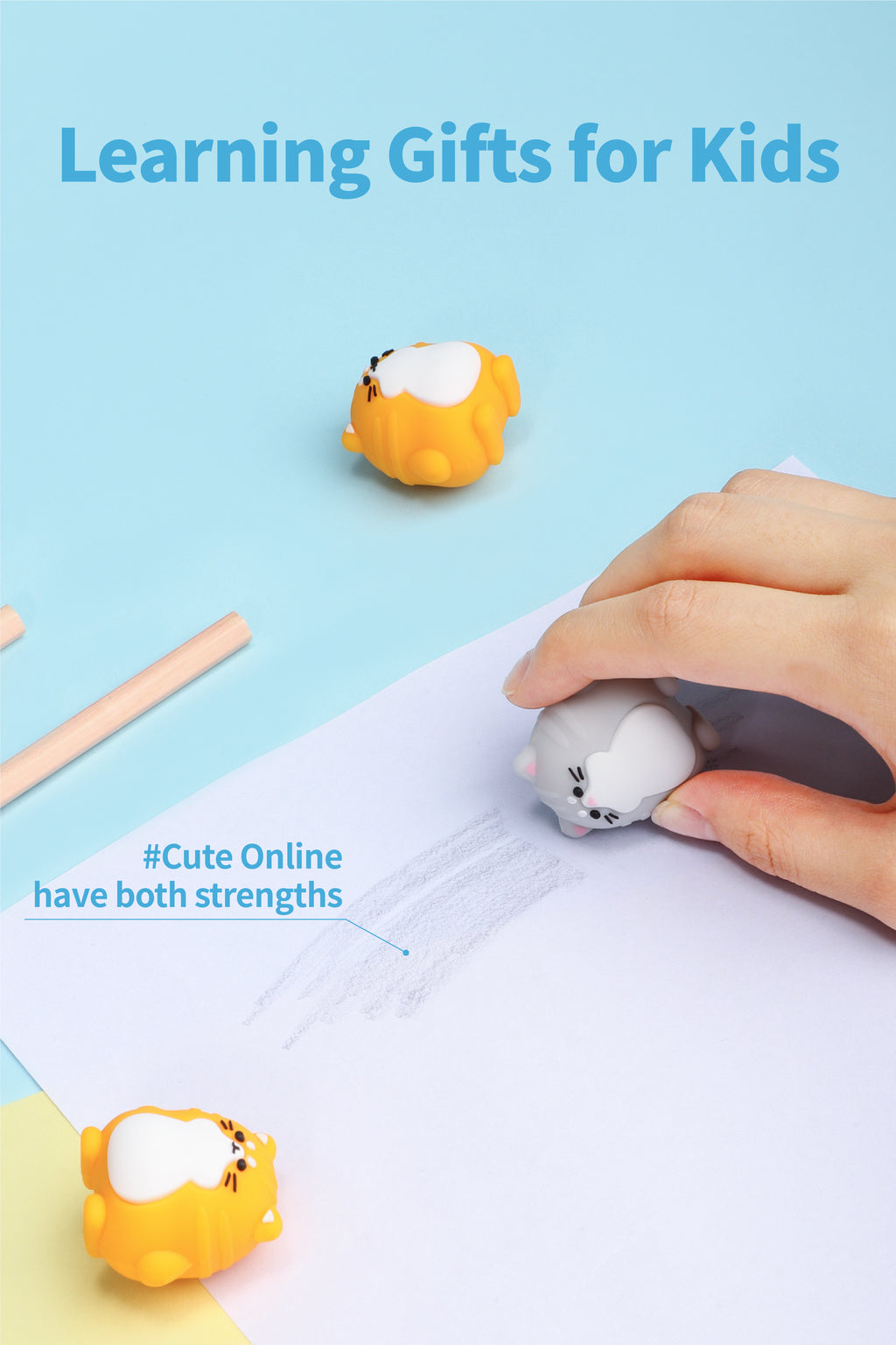 Fat Cat 3D Eraser