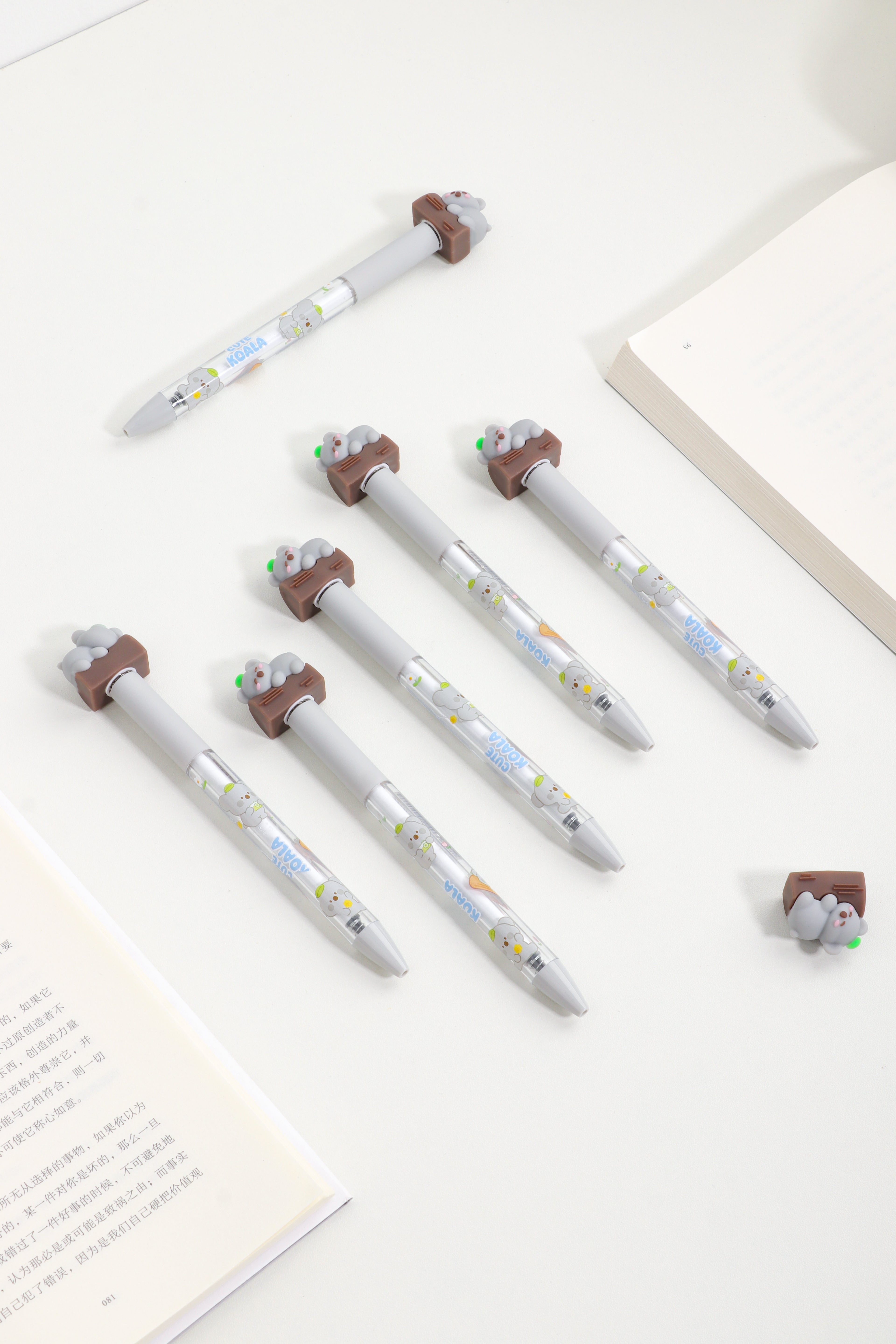 Nerdy Little Koala Decompression Pen - Black Ink