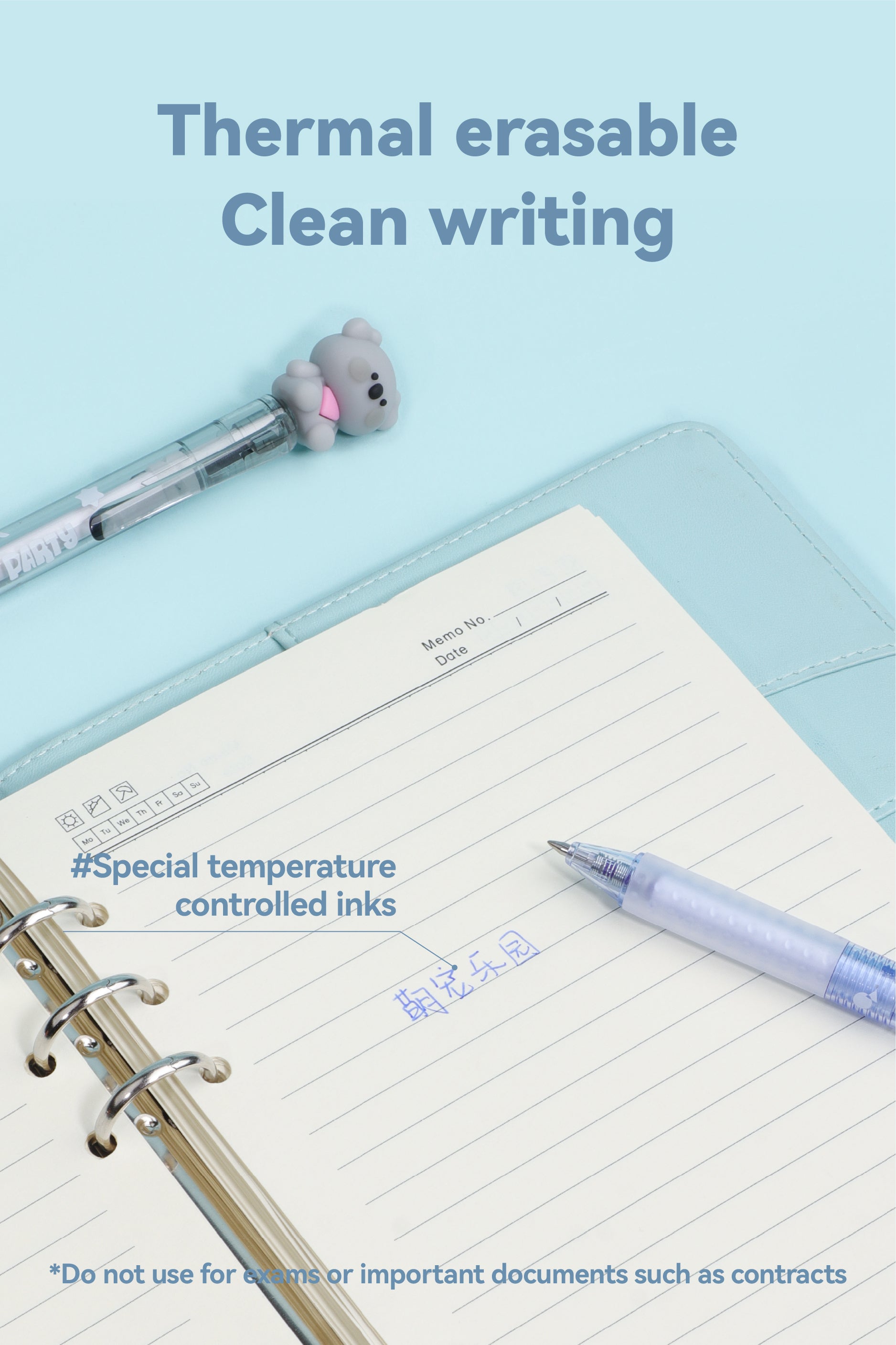 Adorable Pet Erasable Pen