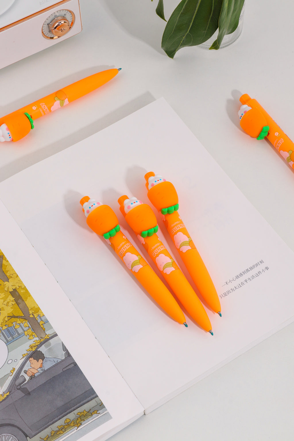 Carrot Bunny Surprise Pen