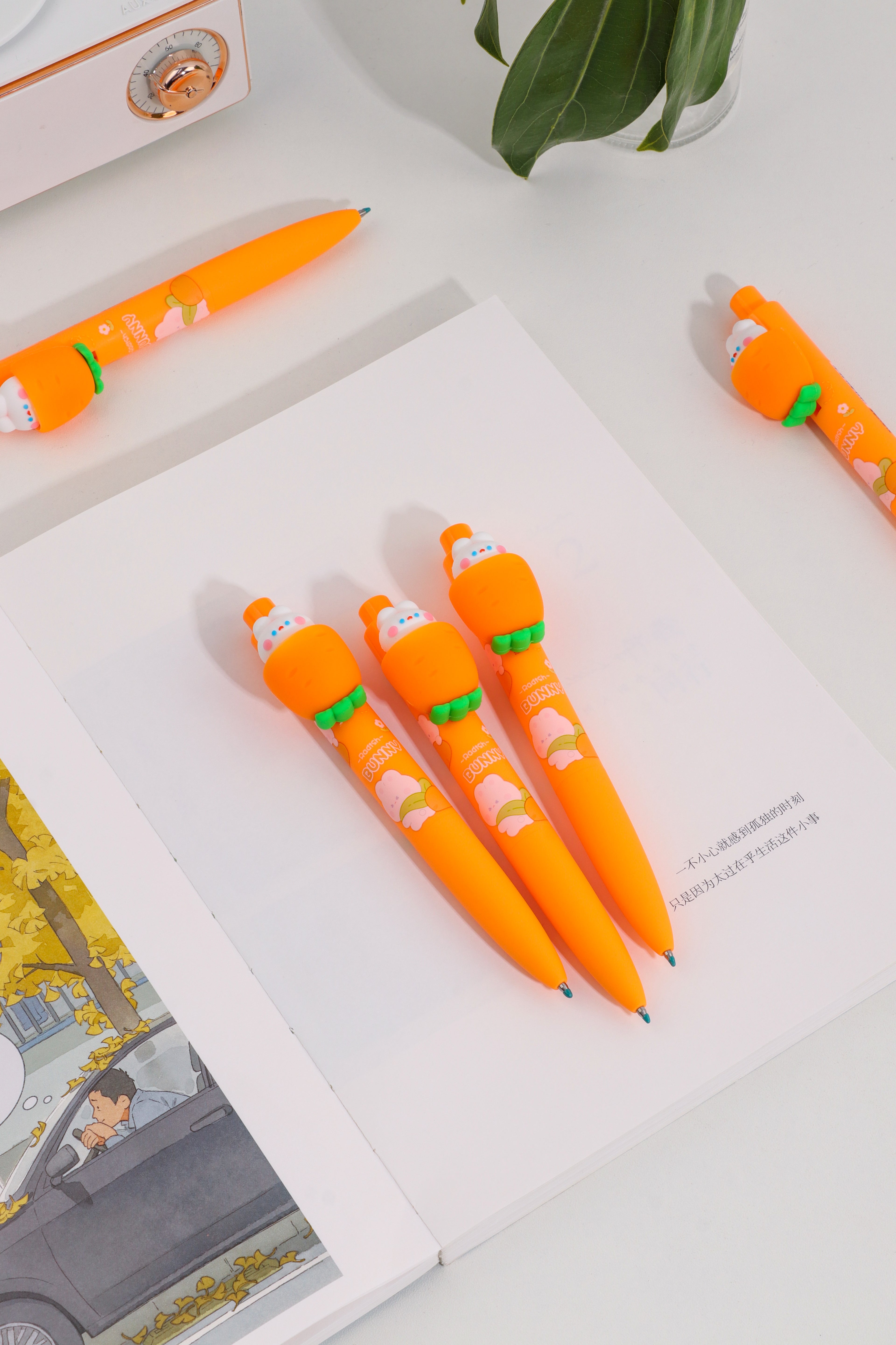 Carrot Bunny Surprise Pen