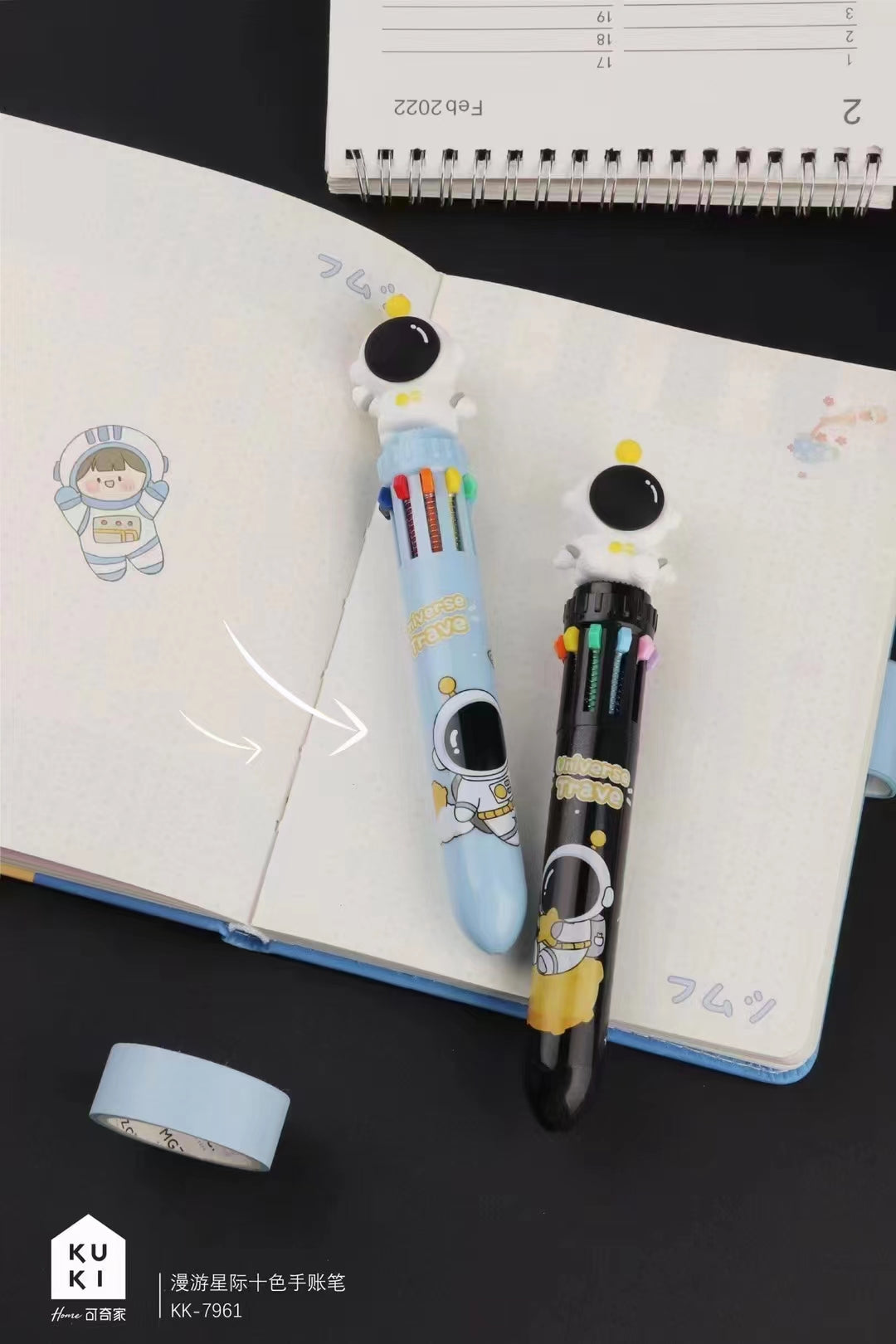 Astronaut Ten Color Ballpoint Pen
