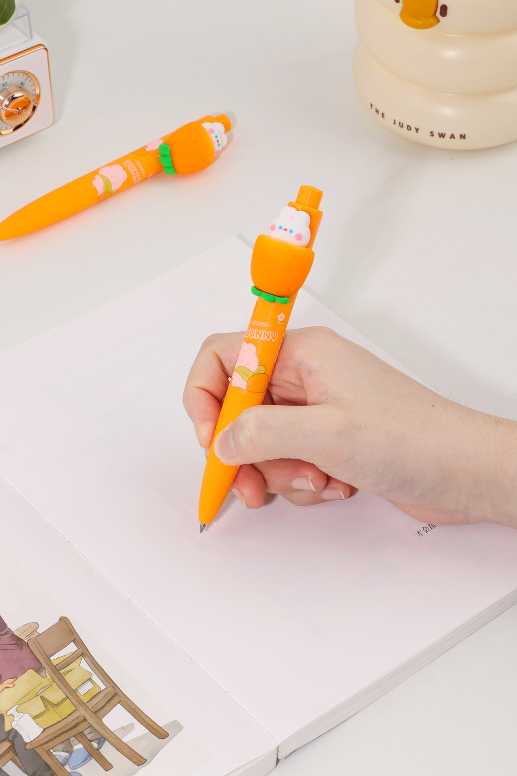 Carrot Bunny Surprise Pen