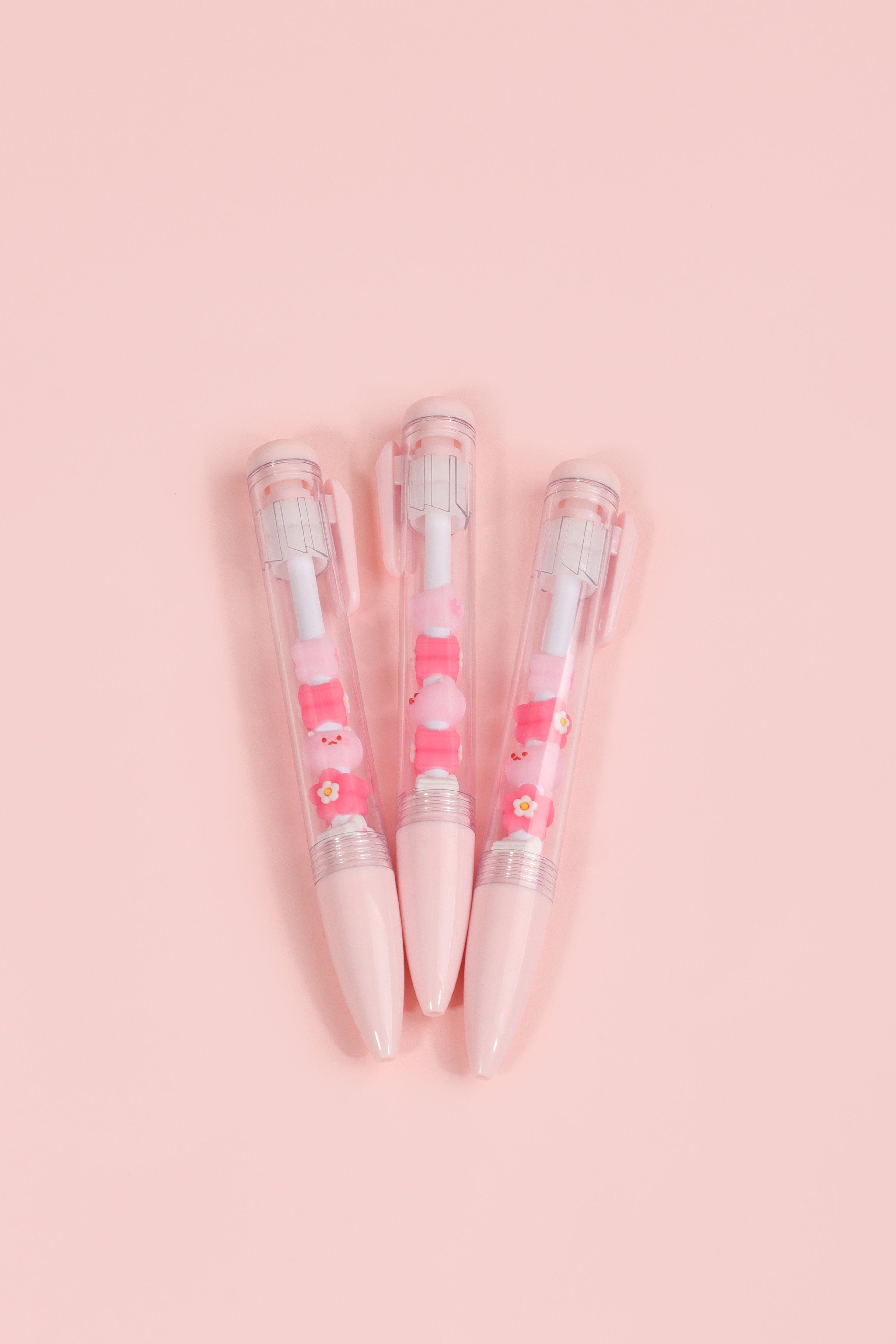 Sakura Cat String Pen - Black Ink