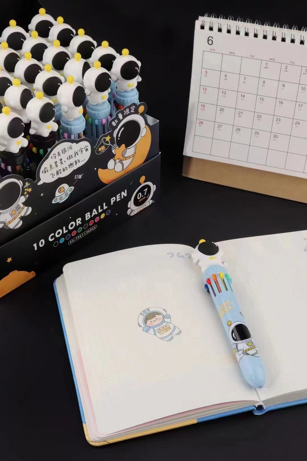 Astronaut Ten Color Ballpoint Pen