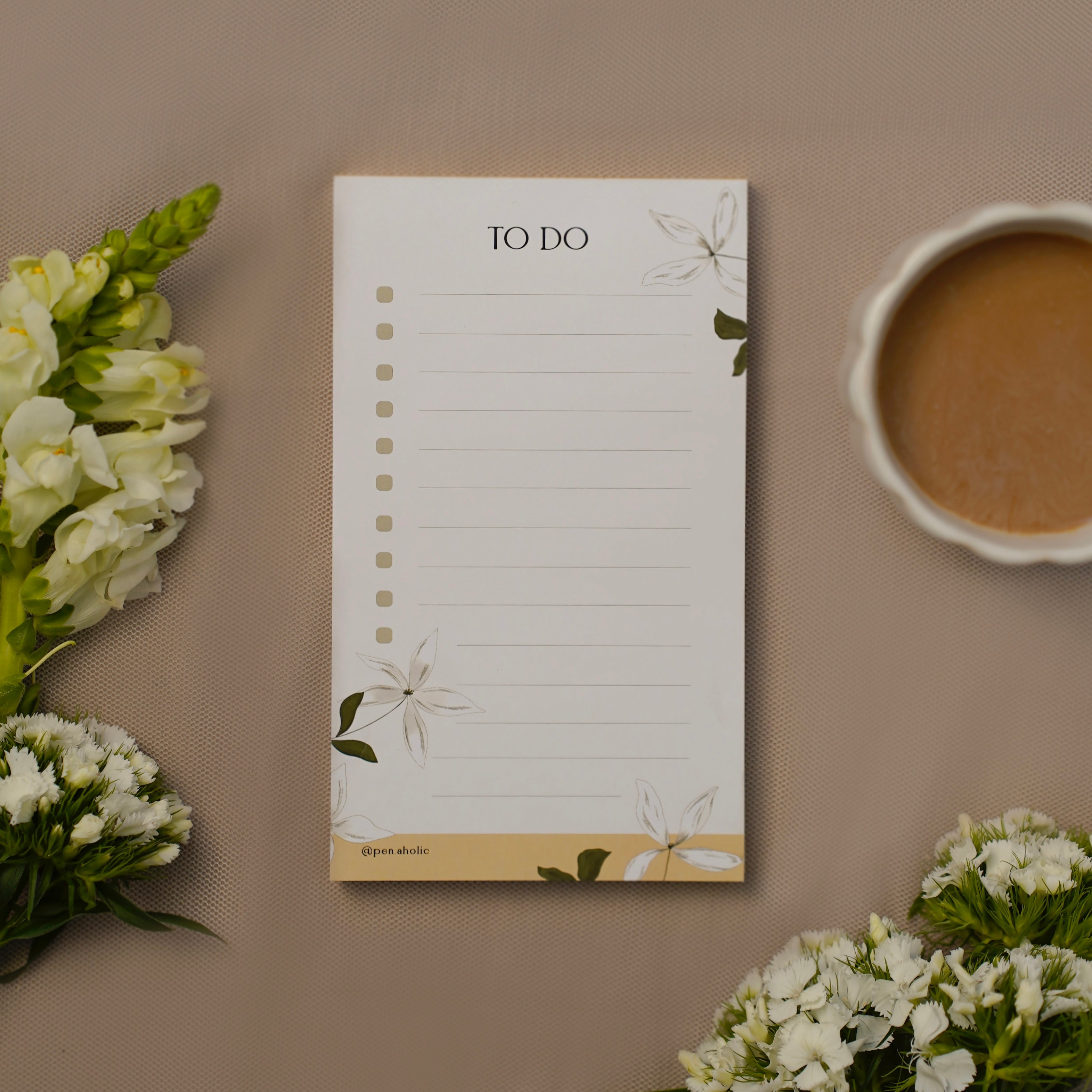 Jasmine To-Do List Notepad