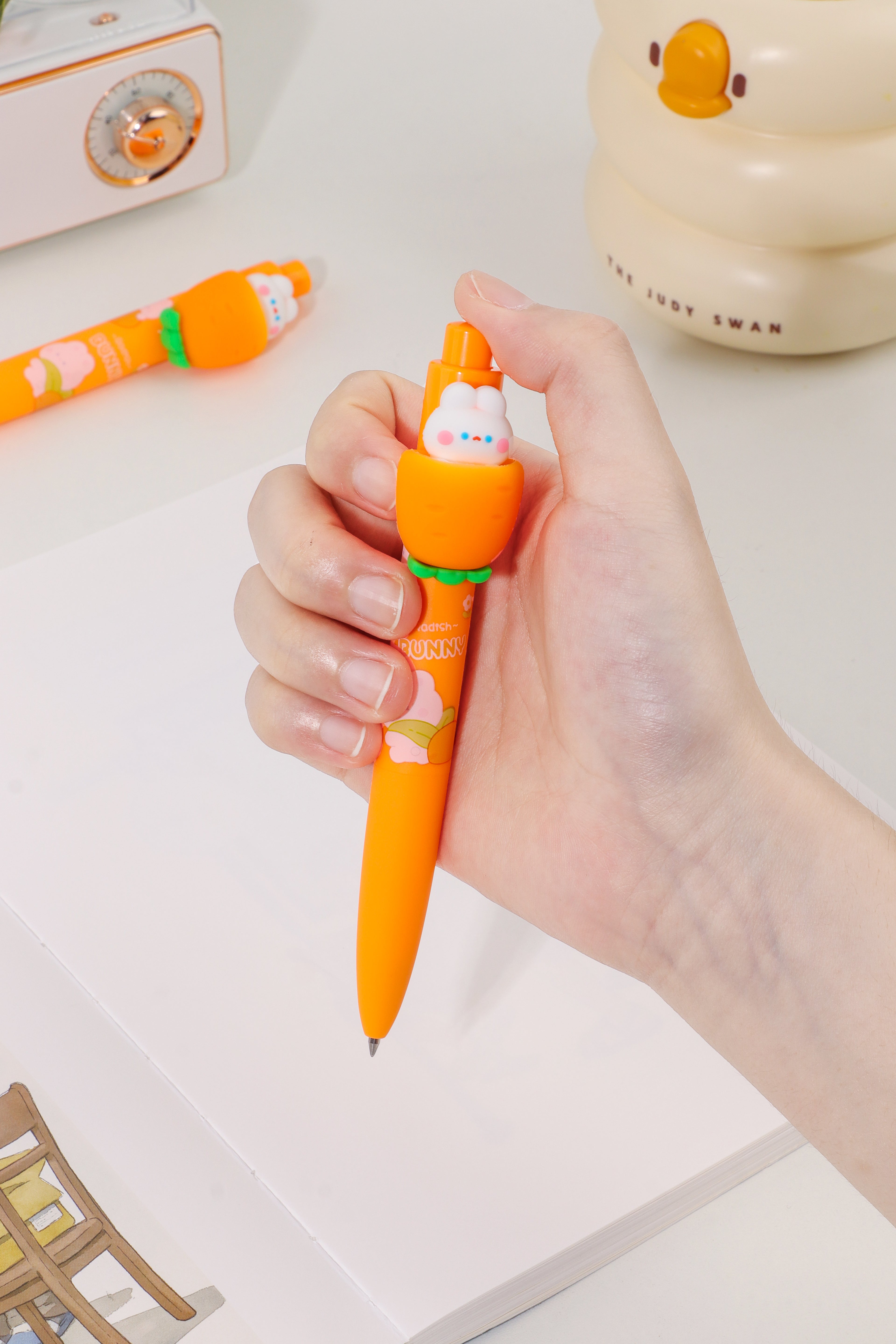 Carrot Bunny Surprise Pen