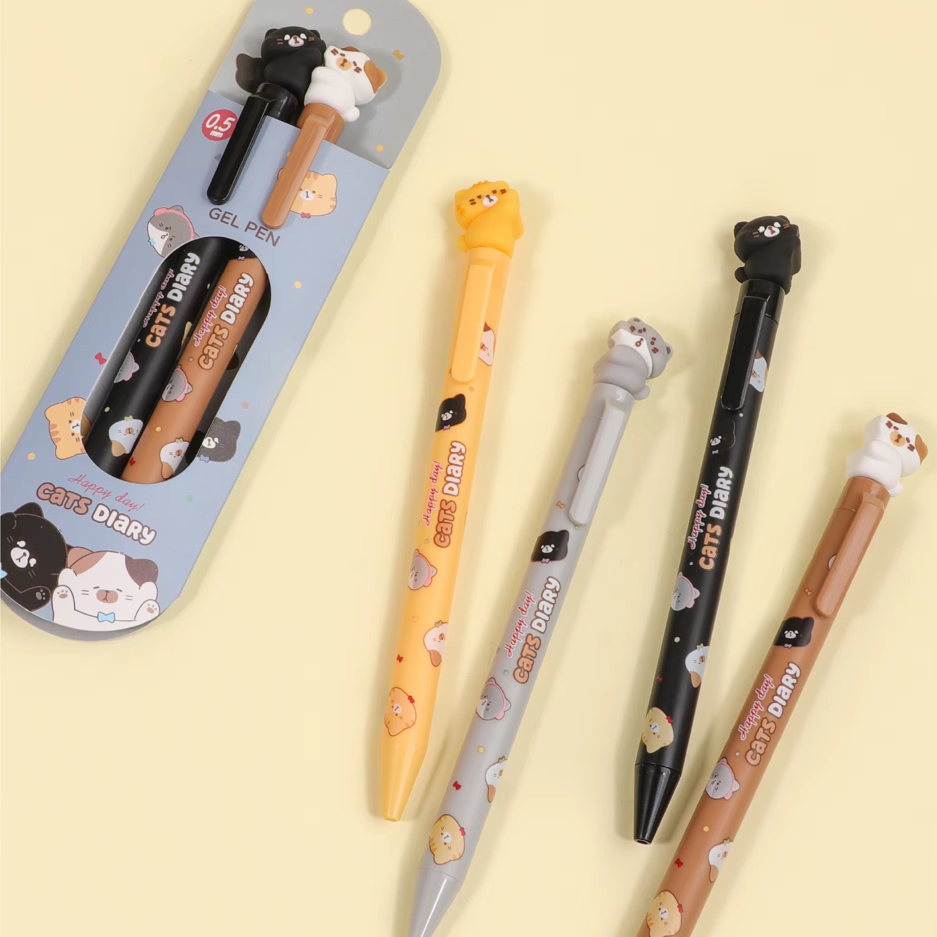 Cat Diary Sharing Pen