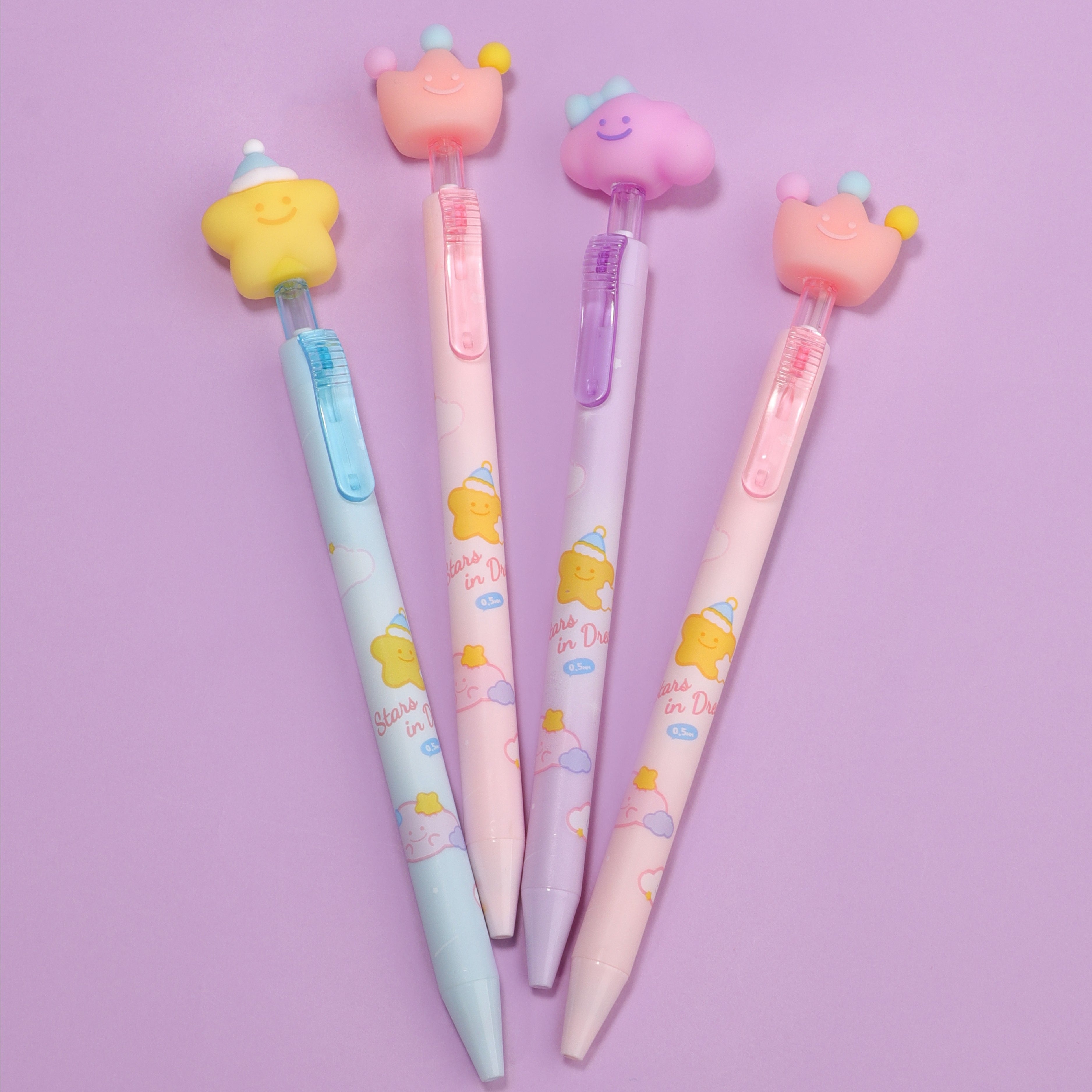 Star In Dream Side Press Gel Pen