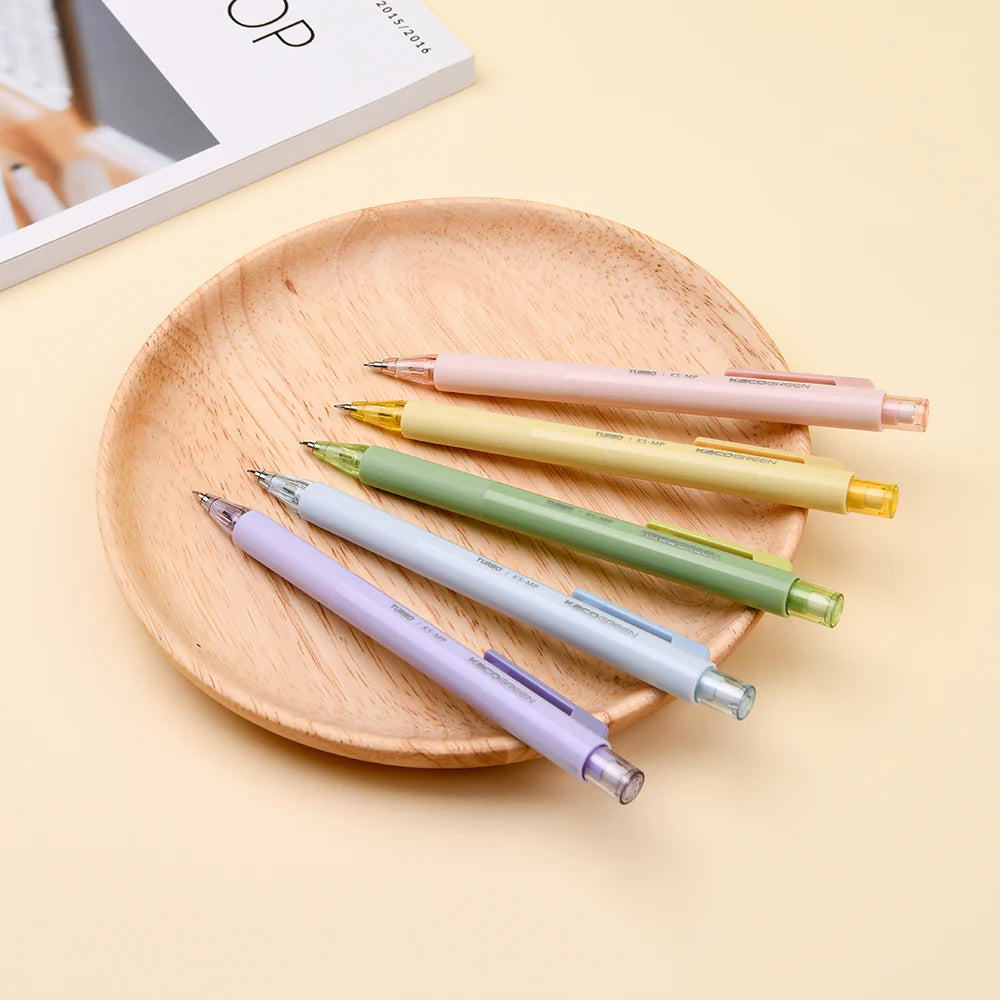 Kaco TURBO Mechanical Pencils with Tube HB Lead Refills