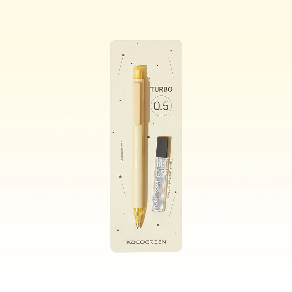 Kaco TURBO Mechanical Pencils with Tube HB Lead Refills