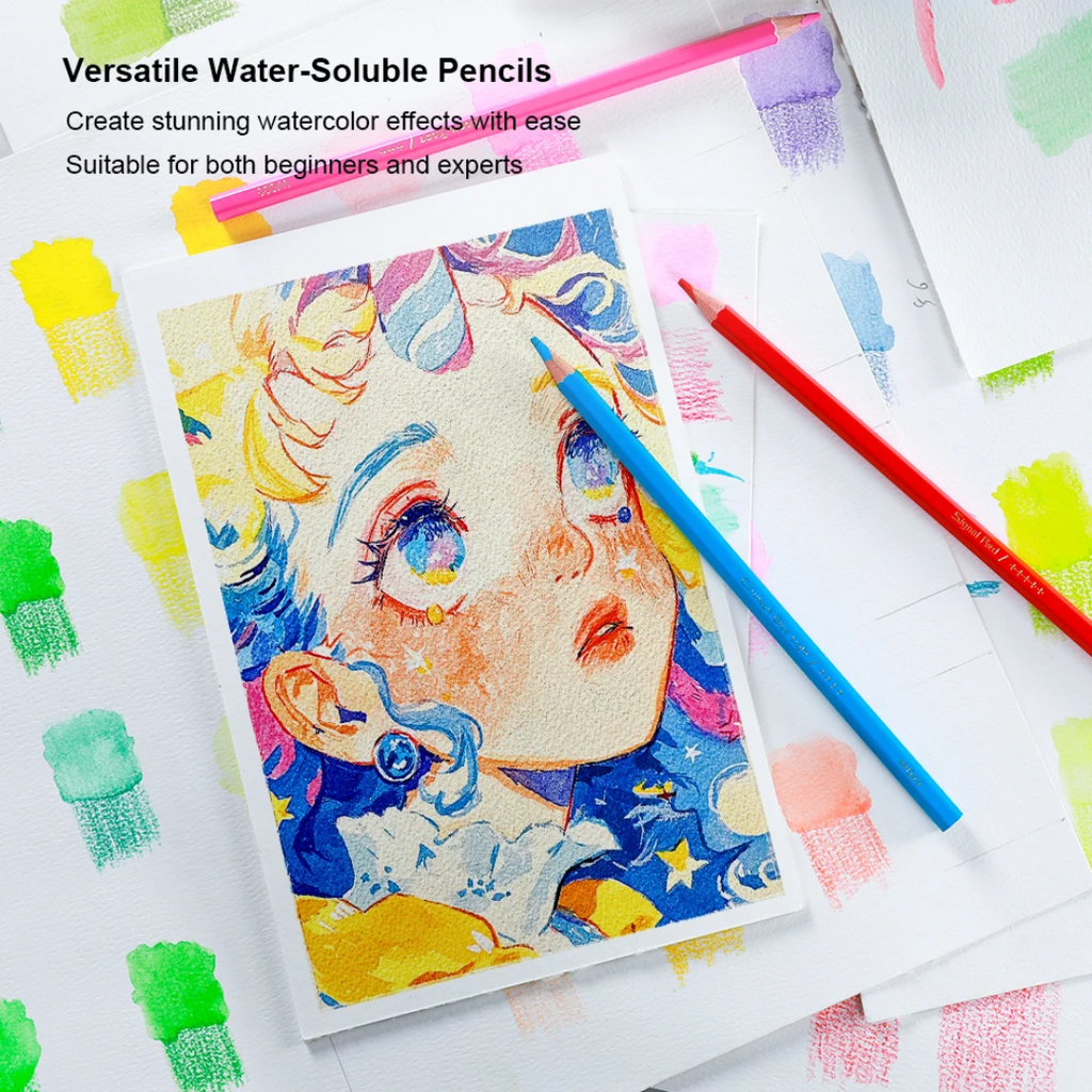 KALOUR Watercolor Colored Pencils – 36 Colors